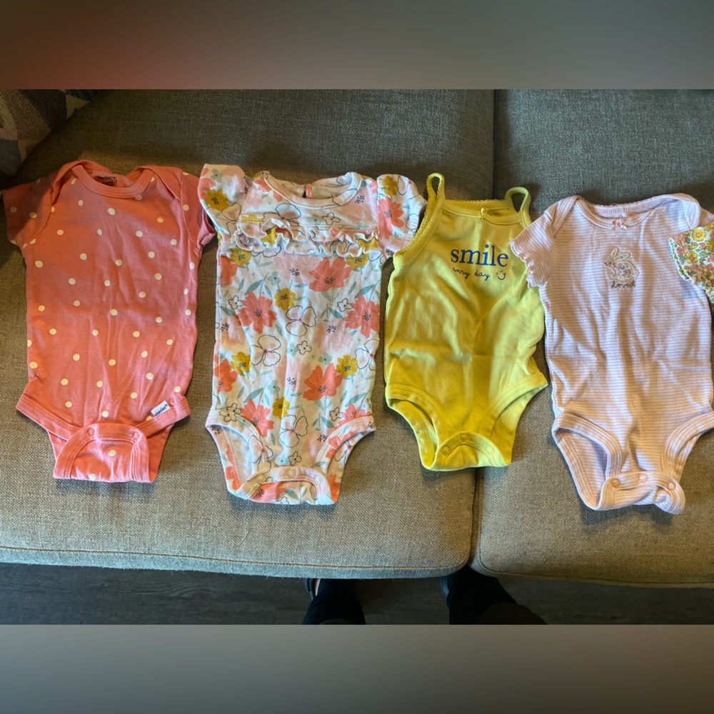Baby girl summer clothing bundle